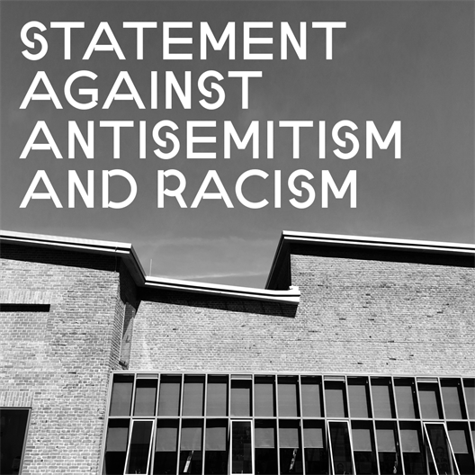 Statement against antisemitism and racism
